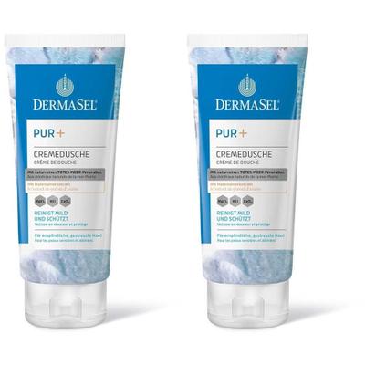 Dermasel Totes Meer Pur+ Cremedusche 2x 2x200 ml Duschgel