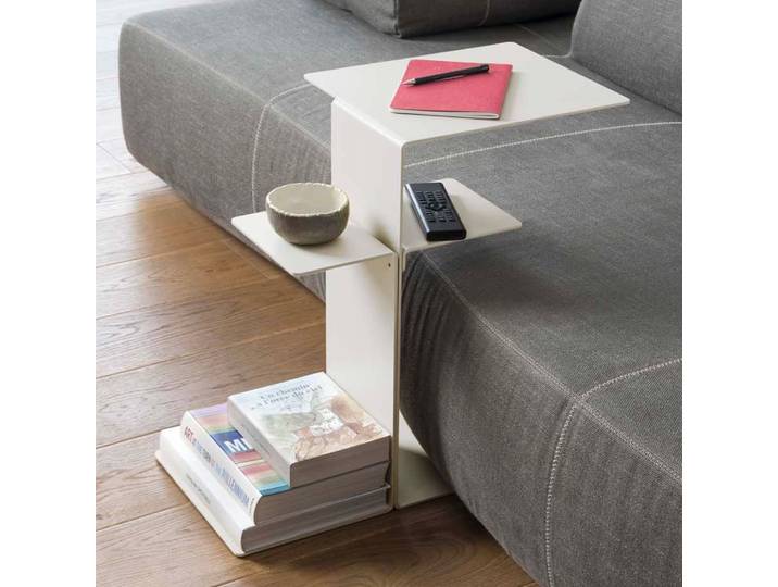 Weißer beistelltisch - taschenbücher - teebooks