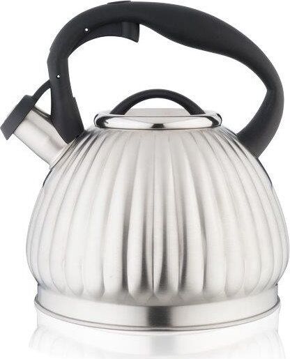 Bollitore Kaufgut 013780 con fischietto Cromo lucido
