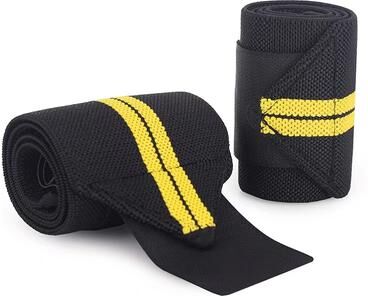 Market Central Adjustable Weightlifting Wrist Wraps For Gym Support & Injury Prevention 2
