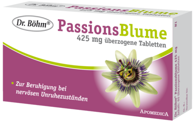 Apomedica Pharmazeutische Produkte GmbH DR.BÖHM Passionsblume 425 mg Dragees 60 St 06785002