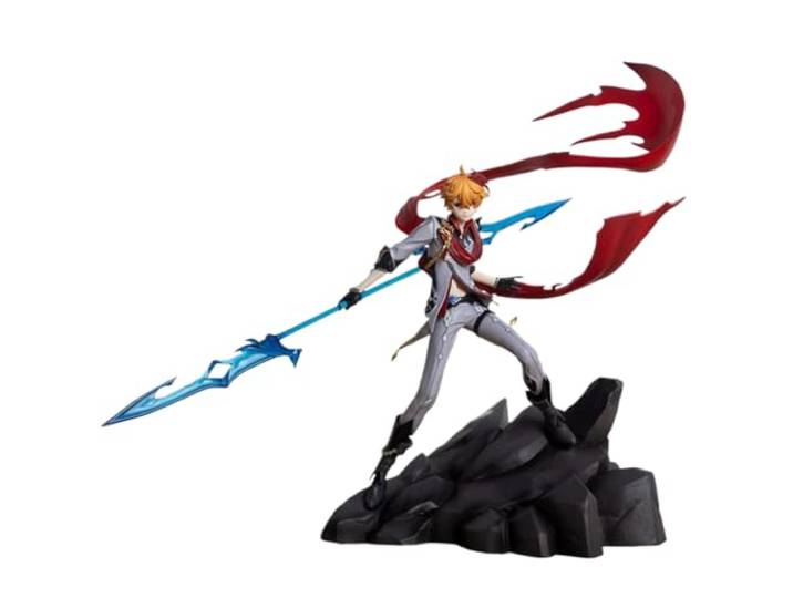 RZAHUAHU G-I Childe Tartaglia 1/7 Figure PVC 35CM Anime Spiel Snezhnaya Charakter Desktop Ornamente Geschenk