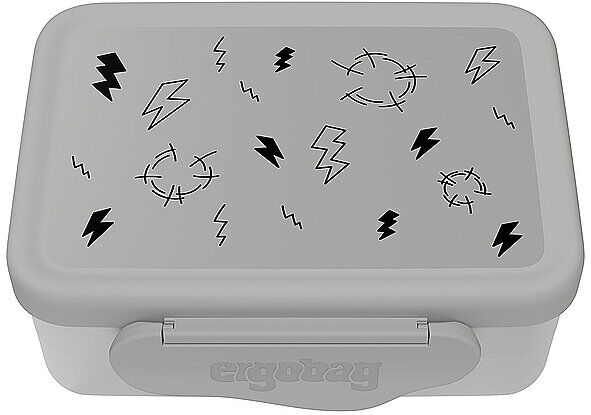 ERGOBAG Edelstahl Brotdose Gewitter B