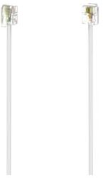 Cavo telefonico Hama 00201133 Plug 6P 4C Bianco