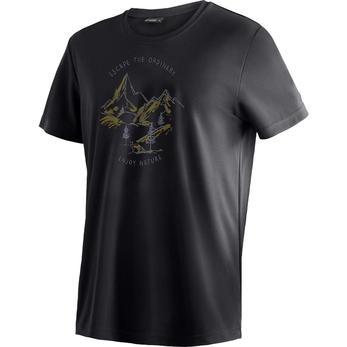 Maier Sports Dieter Print black (M10900) M 3005387-M10900-M