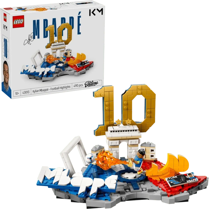 LEGO Editions 43013 Kylian Mbappé - Fußball-Highlights