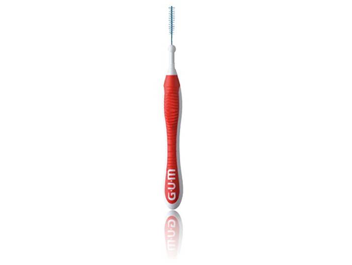 GUM Trav-ler Interdentale Borstels – ISO 1 Rood 0,8 mm – 6 Stuks