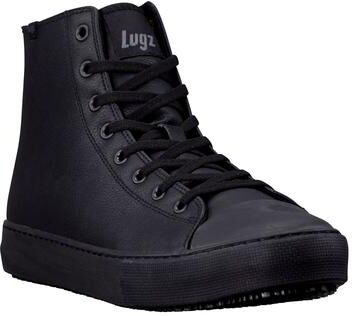 Lugz Stagger Hi Slip Resistant (Men's) Casual Shoes in Black, Size 10 D, Leather