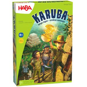 Haba Brettspiel 1300932001, Karuba, ab 8 Jahre, 2-4 Spieler
