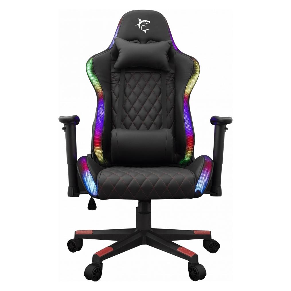 White Shark Gaming Chair Thunderbolt RGB GC-90042 Gaming Chair, Black (White Shark)