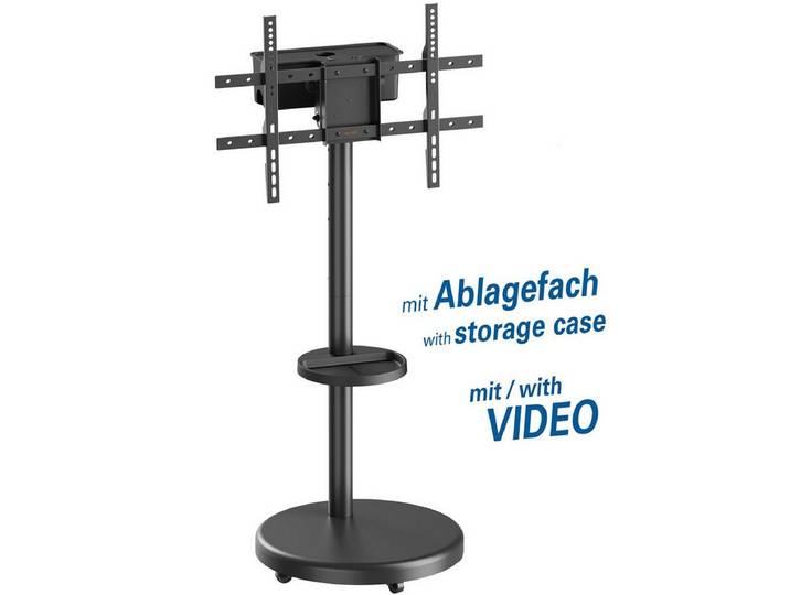 my wall TV-Ständer HP91 höhenverstellbarer TV Ständer mit Rollen für 37-86 Bildschirm