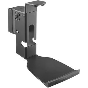 myWall Lautsprecher-Wandhalterung HS15L, 2 Stück, für SONOS Play 5 Gen2, schwarz