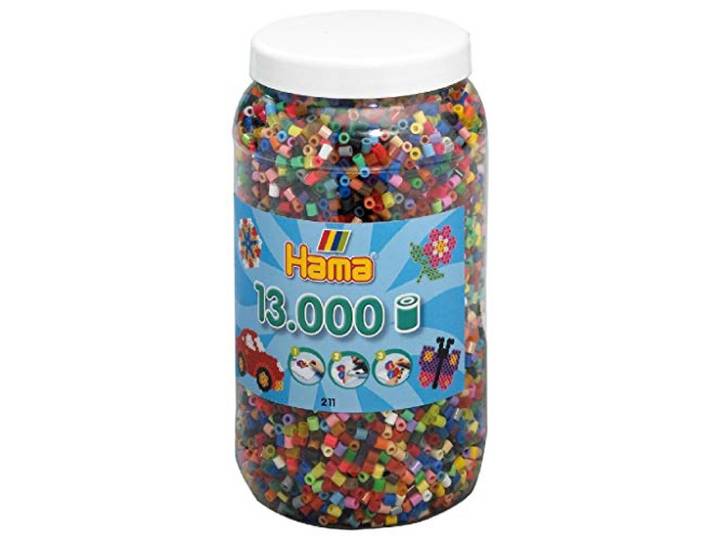 Hama 211-68 Tub 13000 Beads Mix 68