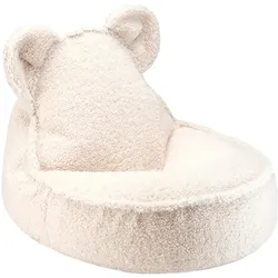 wigiwama Sitzsack Teddybär, beige