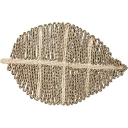 Dekoblatt Leaf in Naturfarben