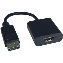 Value DisplayPort-HDMI Adapter, v1.4, HDR 10, DP ST (DisplayPort), Video Adapter, Schwarz