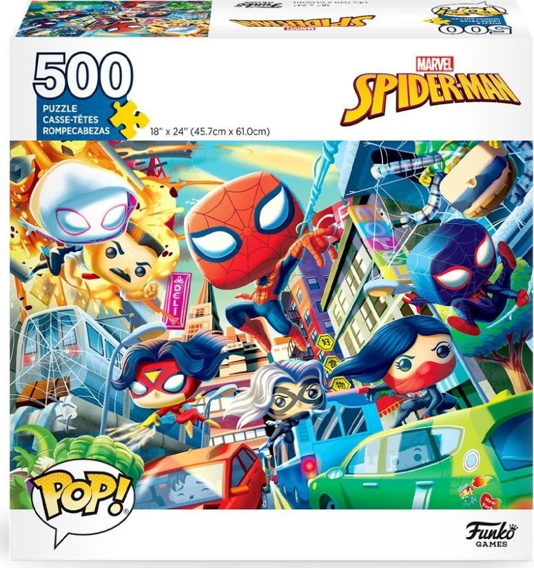 Funko Games Puzzel POP! Spider-Man, 500 stukjes