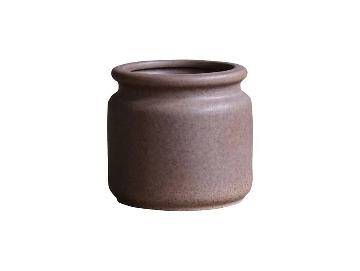 DBKD Pot Pure marron Small Ø16 cm