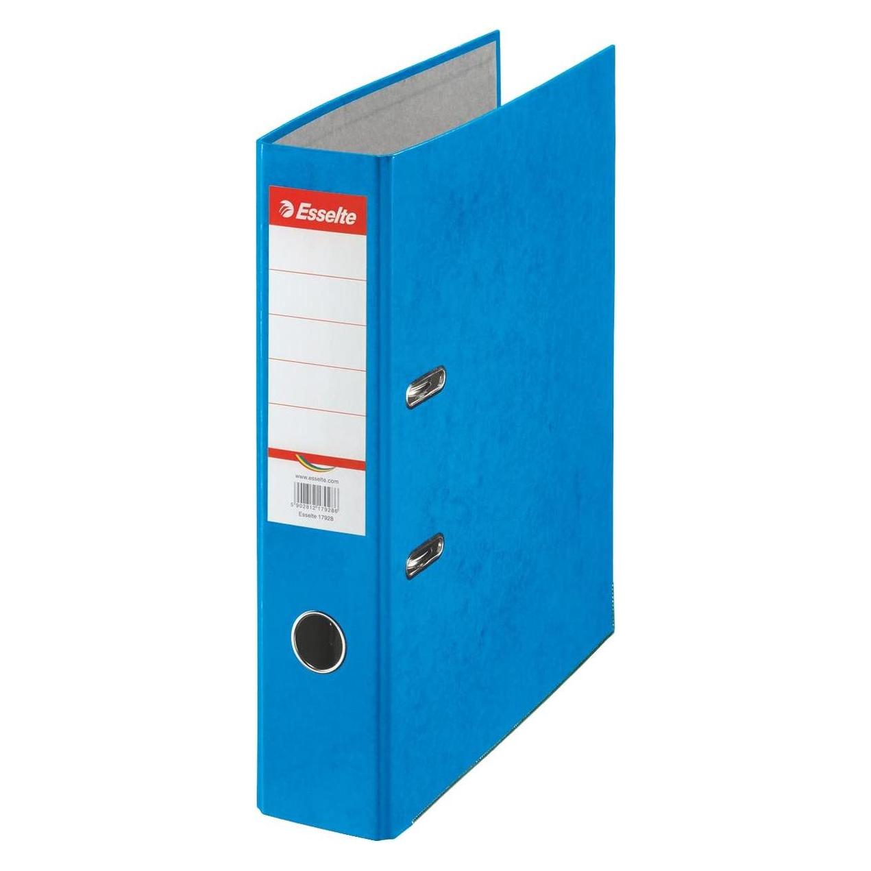 Esselte Hängeordner mit Hebel, A4, 75mm, blau,, Prespanüberzug, Preis pro Stück, 5Stk (A4) (41947826)