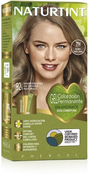 Naturtint Permanentes Haarfarbgel, ammoniakfreie Farbe 7N