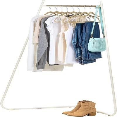 NO "Corner Clothes Rack for Hanging Clothes - 20.1""D x 40.6""W x 59.5""H"