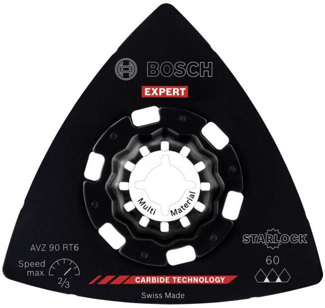 BOSCH EXPERT AVZ 90 RT6 Plateau abrasif, 90 mm (2608902064)