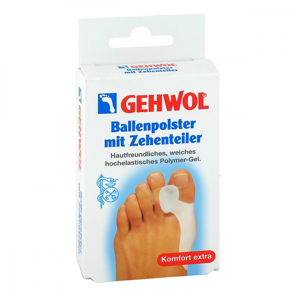 Eduard Gerlach GmbH Gehwol Ballenpolster mit Zehenteiler 14129128