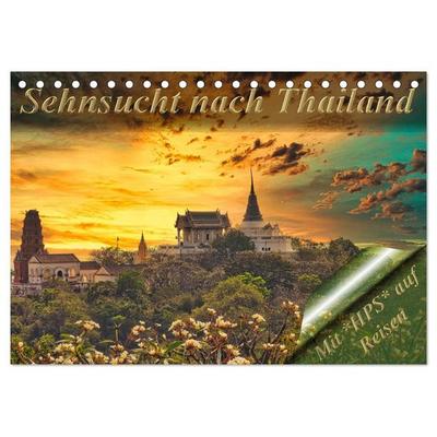 Sehnsucht nach Thailand (Tischkalender 2027 DIN A5 quer), CALVENDO Monatskalender