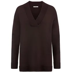 V-Pullover Peter Hahn braun, 48