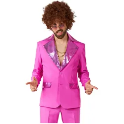 OppoSuits Disco Suit pink Partyanzug (XL)