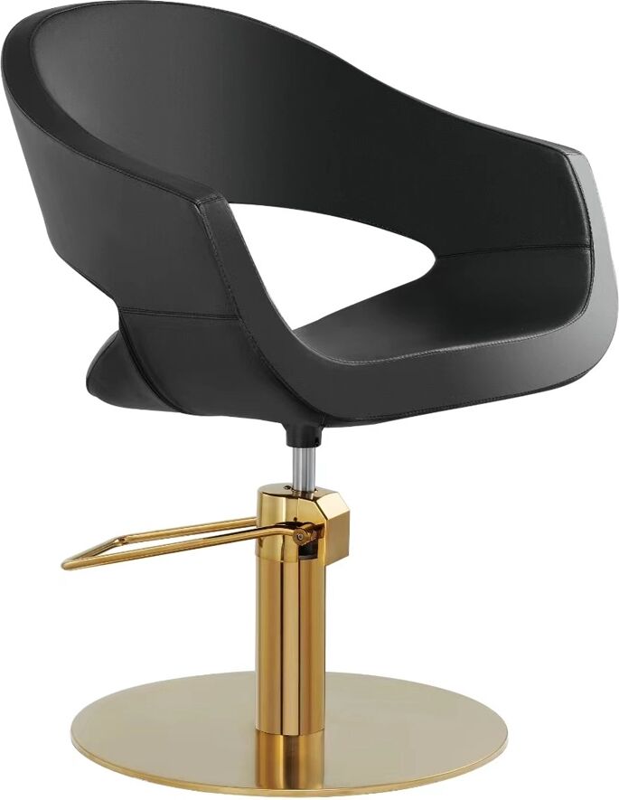 SEDIA POLTRONA DA PARRUCCHIERE TAGLIO CAPELLI DONNA ORO AURIC R