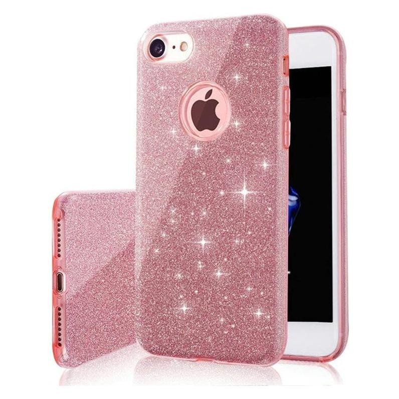 OEM Glitter 3in1 Hülle für Xiaomi Redmi 9A / 9AT / 9i rosa (Xiaomi Redmi 9A, Xiaomi Redmi 9AT, Xiaomi Redmi 9i) (33467963)
