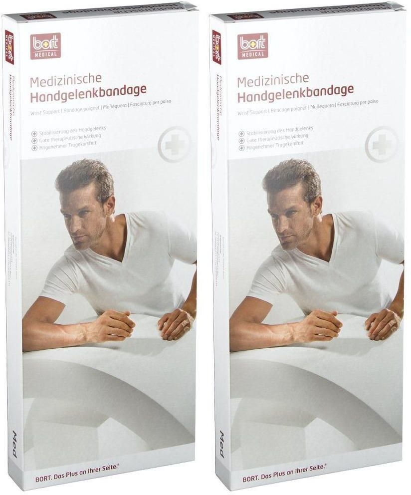 Bort Arm Handgel.Stütze m.Alusch.re.S haut x2 2x1 St Bandage(s)