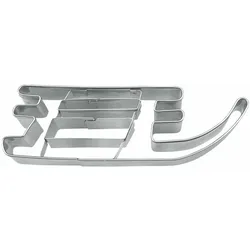 Städter Ausstecher Schlitten, Ausstechform, Plätzchenform, Keks, Plätzchen, Edelstahl, 10.5 cm, 200579