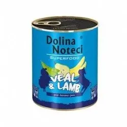 DOLINA NOTECI PREMIUM SUPERFOOD Kalbfleisch und Lamm 6x800g