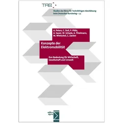 Konzepte der Elektromobilität, Fachbücher von Anja Peters