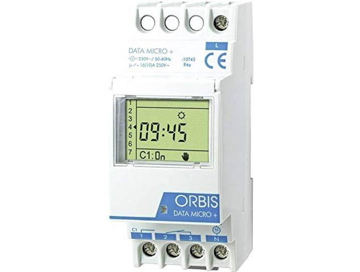 Orbis OB172012N Data Micro plus 230 volt digitale verdelerklok