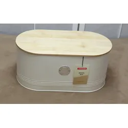 Typhoon Living 1400.977 Brotdose 7,5L mit Deckel cremefarben Retro-Look