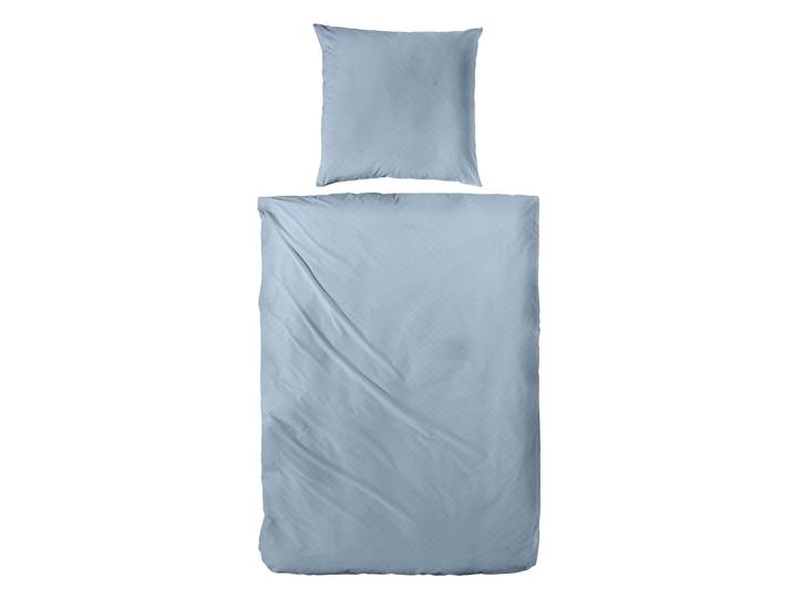 Bettwäsche PRIMERA Satin-Bettwäsche Falsches Uni , blau, B/L: 135cm x 200cm, 1 Stk., 1 Stk., Satin, B/L: 80cm x 80cm, 2 Stk., Satin, Obermaterial: 100% Baumwolle, Bettwäsche, Bettwäsche, mit dezenten Tönen