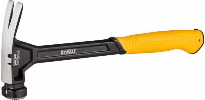 Marteau à griffes DEWALT 624g griffe courbée, arrache-clou latéral DWHT51005-0 (DWHT51005-0)