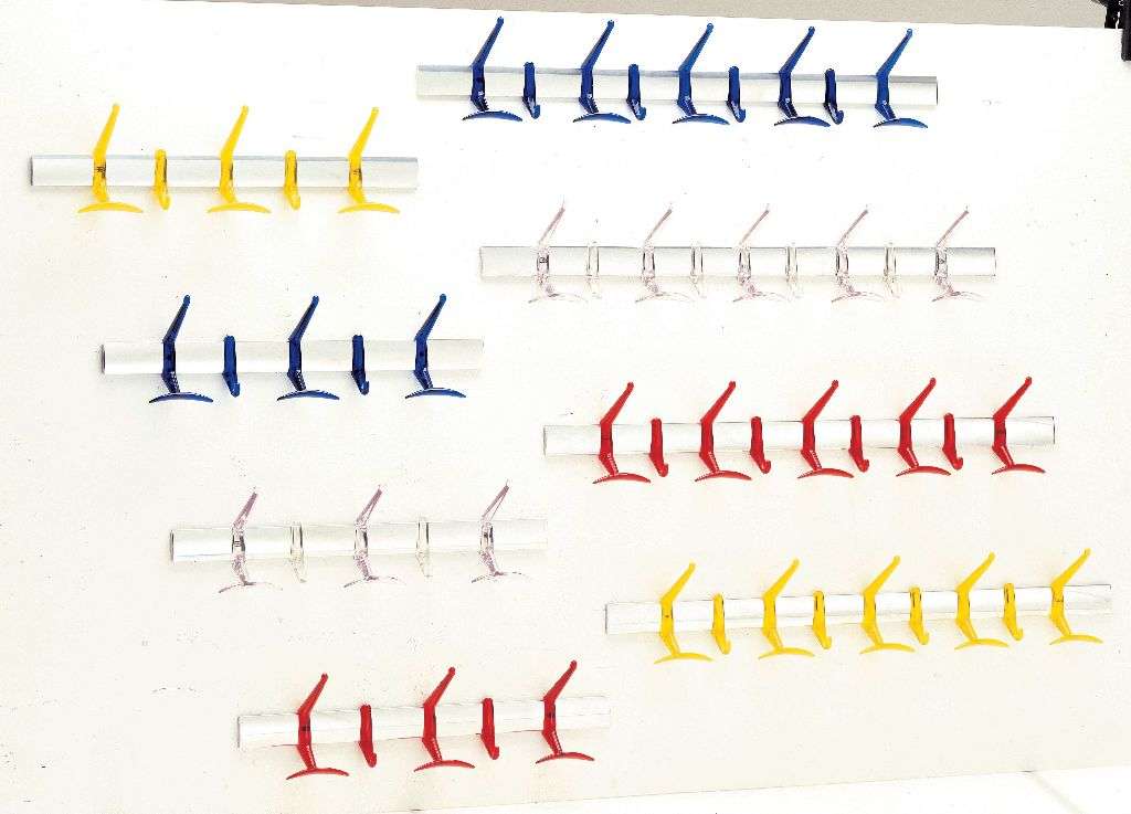 Kartell Hanger Garderobenstange (glasklar transparent, B 60cm) glasklar transparent   B 60cm
