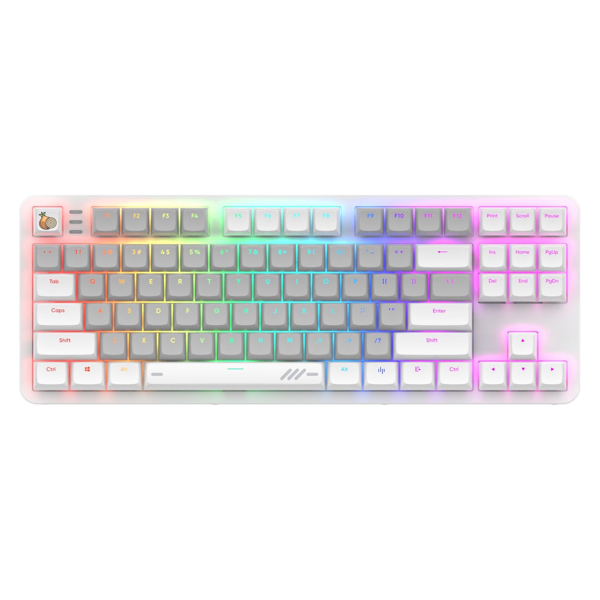 Dark Project ALU87A Onionite Verkabelt - G3MS Mechanische RGB-Tastatur (US, Kabelgebunden) (DPKB_ONIONITE_87_ANS)