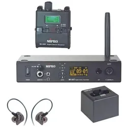 Mipro MI-58RT In-Ear Monitoring Komplettset, Audio Zubehör, Schwarz