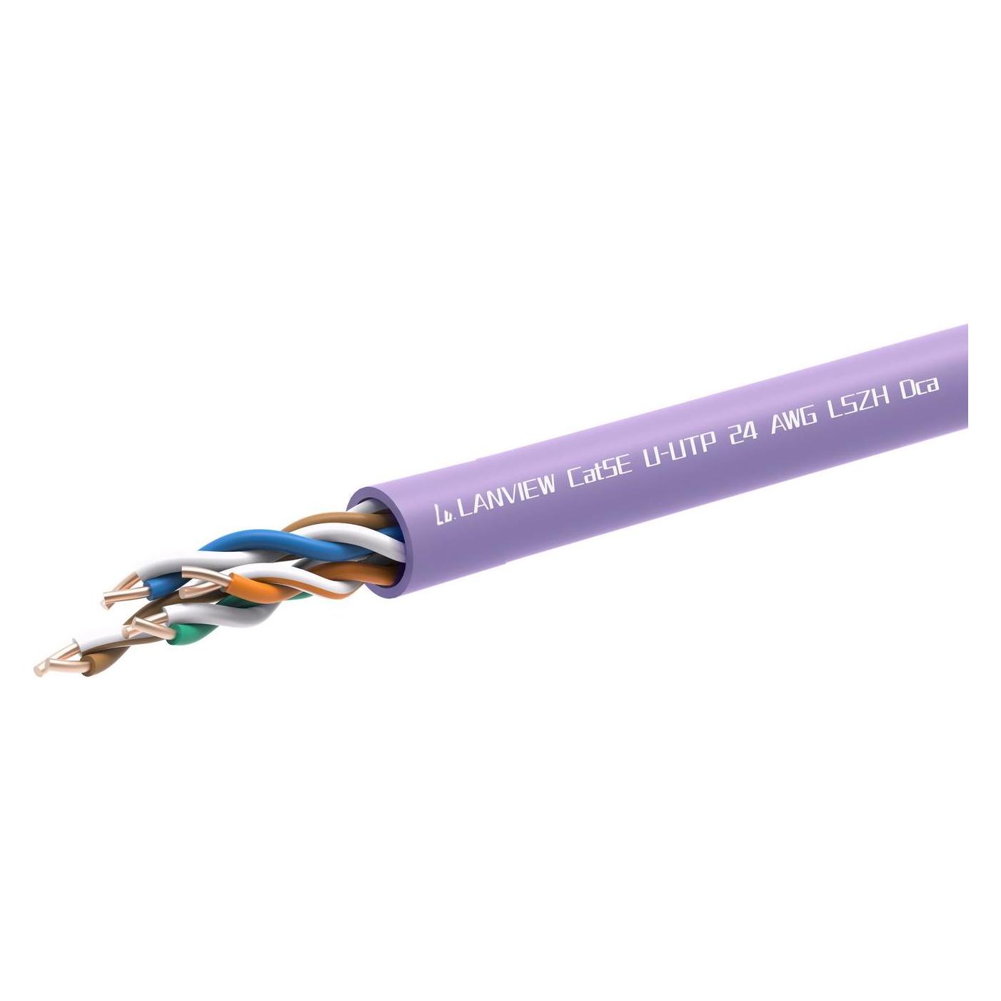 Lanview CAT5e U-UTP network cable (CAT5e, 305 m) (LVN122152)