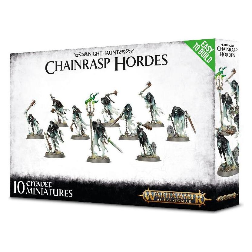 Games Workshop Warhammer AoS - Easy to Build: Nighthaunt Chainrasp Hordes (Kunststoff) (71-14)