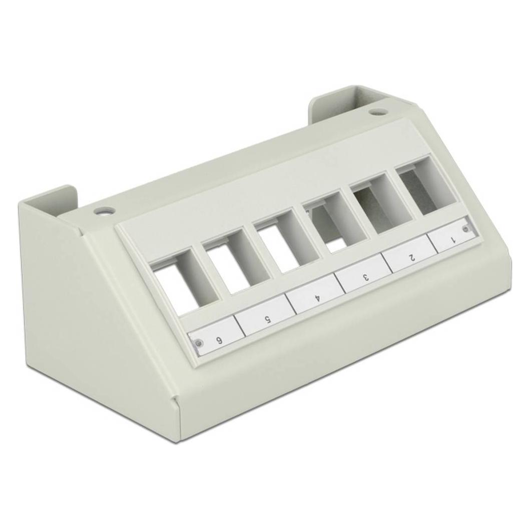 Delock Keystone Leergehäuse Multimedia (86218)