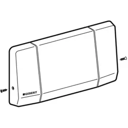 Geberit BetPl. Highline IR, Edelstahl 241307001