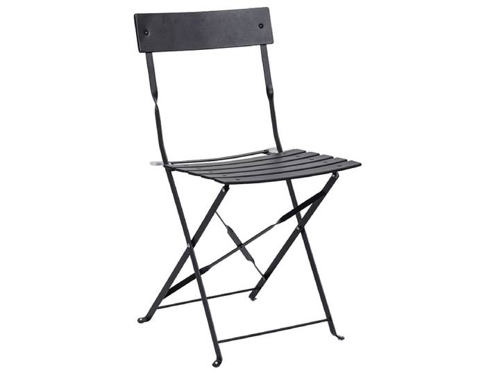 Gartenstuhl BARCELONA Metall schwarz