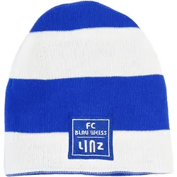 FC Blau-Weiß Linz Wendebeanie - blau / ONE SIZE