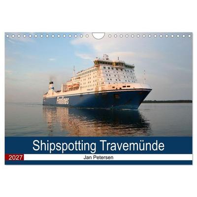Shipspotting Travemünde (Wandkalender 2027 DIN A4 quer), CALVENDO Monatskalender